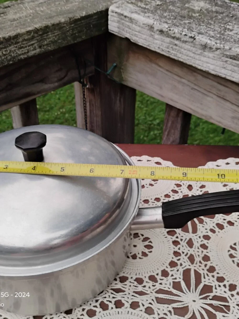 vintage Vita Craft anodized heavy gauge aluminum 1-quart sauce pan matching lid
